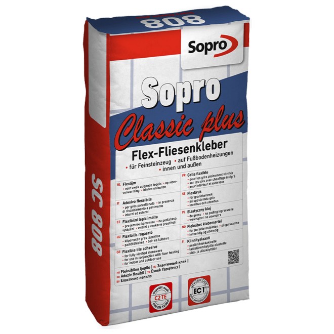 Sopro Tegellijm Classic Plus 808 25kg